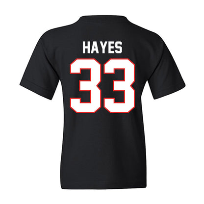 Texas Tech - NCAA Baseball : Adam Hayes - Sports Shersey Youth T-Shirt-1