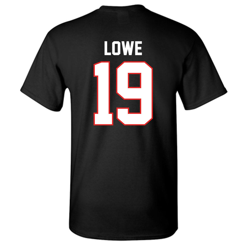 Texas Tech - NCAA Baseball : Jonathan Lowe - Sports Shersey T-Shirt-1