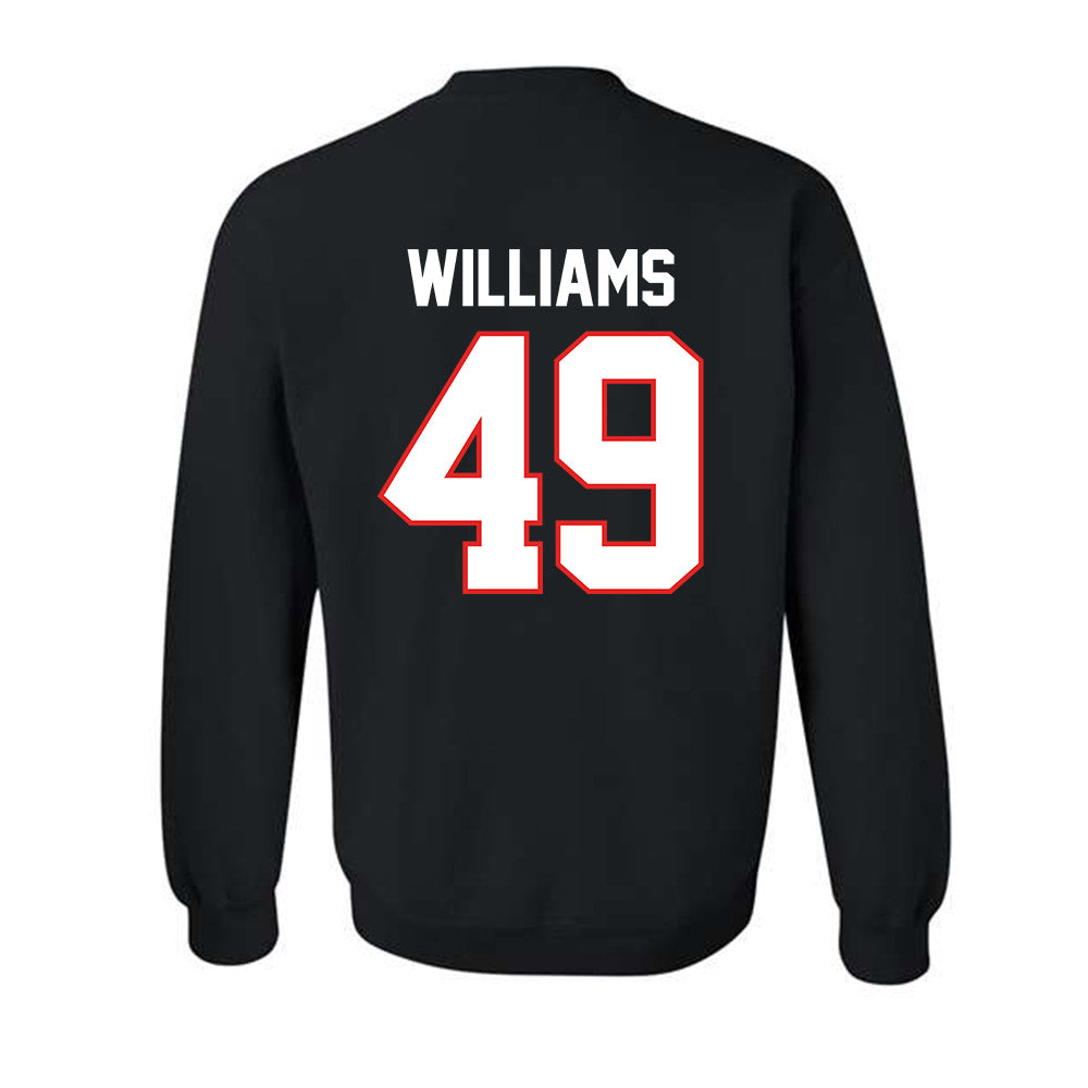 Texas Tech - NCAA Baseball : Carter Williams - Sports Shersey Crewneck Sweatshirt-1