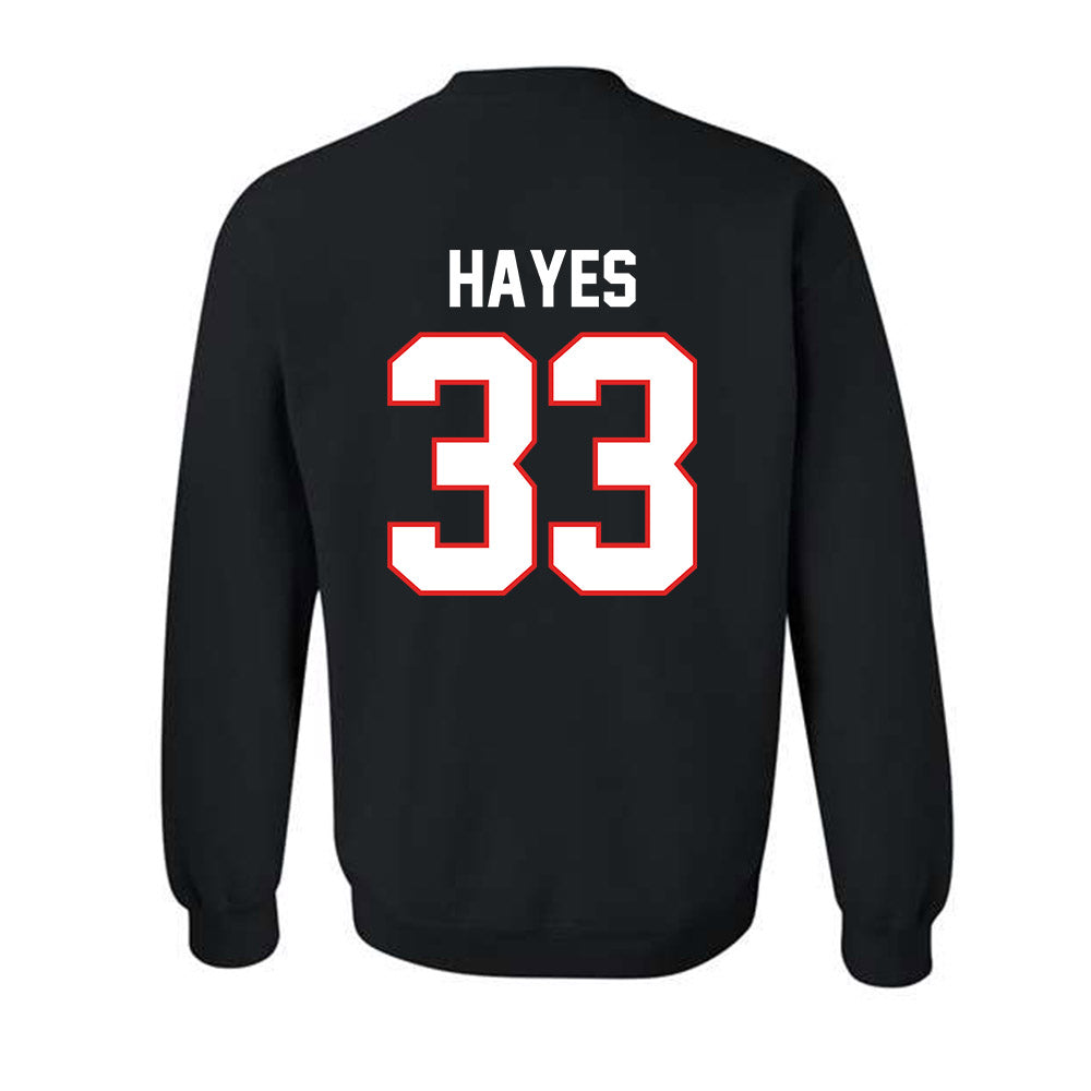 Texas Tech - NCAA Baseball : Adam Hayes - Sports Shersey Crewneck Sweatshirt-1
