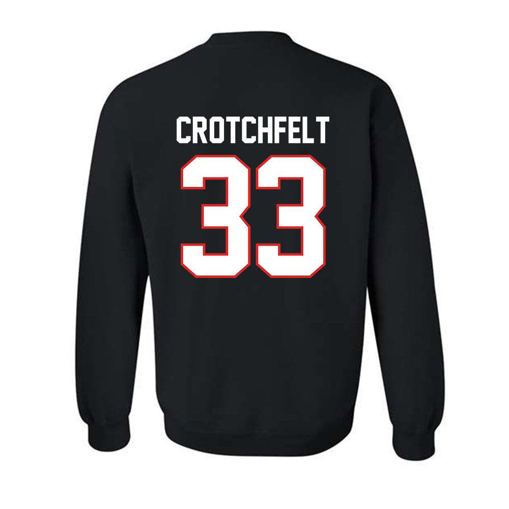 Texas Tech - NCAA Baseball : Zach Crotchfelt - Sports Shersey Crewneck Sweatshirt-1