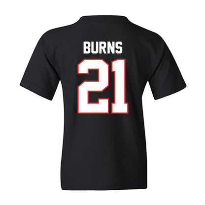 Texas Tech - NCAA Baseball : Jackson Burns - Sports Shersey Youth T-Shirt-1