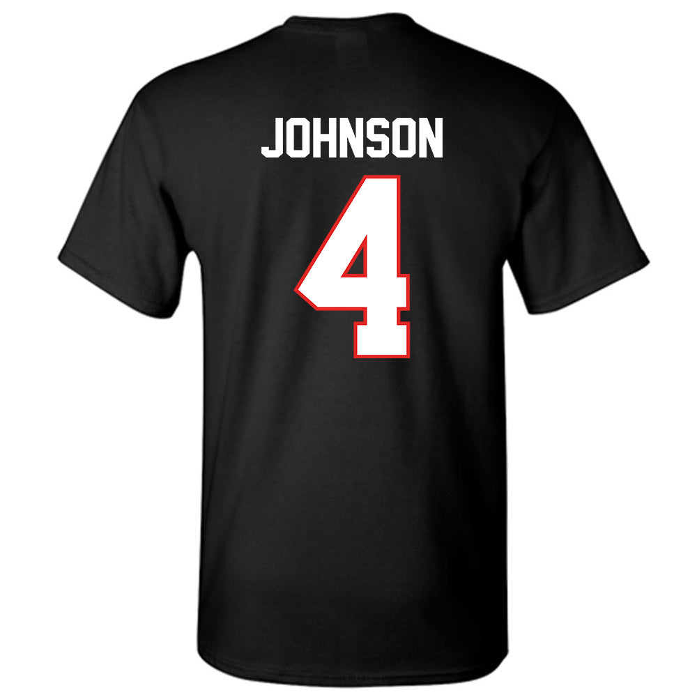 Texas Tech - NCAA Baseball : Kendyl Johnson - Sports Shersey T-Shirt-1