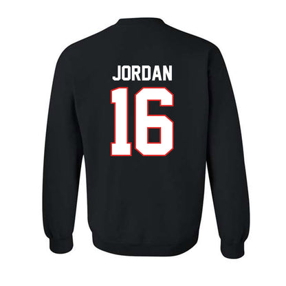 Texas Tech - NCAA Baseball : Will Jordan - Sports Shersey Crewneck Sweatshirt-1