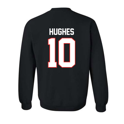 Texas Tech - NCAA Baseball : Logan Hughes - Sports Shersey Crewneck Sweatshirt-1