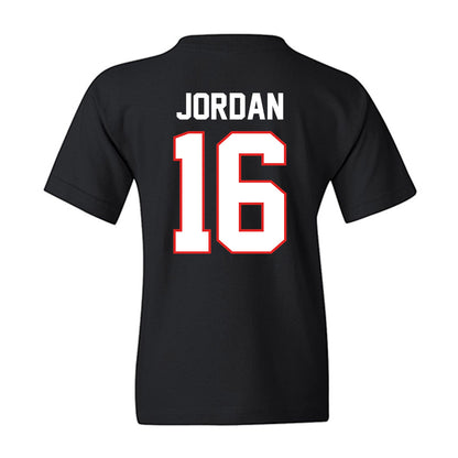 Texas Tech - NCAA Baseball : Will Jordan - Sports Shersey Youth T-Shirt-1