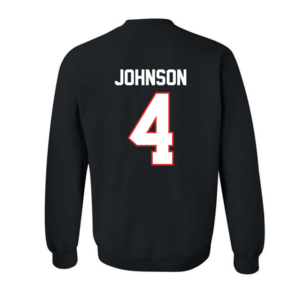 Texas Tech - NCAA Baseball : Kendyl Johnson - Sports Shersey Crewneck Sweatshirt-1
