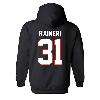 Texas Tech - NCAA Baseball : Kaysen Raineri - Sports Shersey Hooded Sweatshirt-1