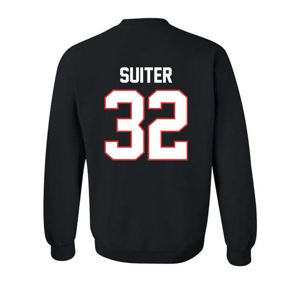 Texas Tech - NCAA Baseball : Bryce Suiter - Sports Shersey Crewneck Sweatshirt-1