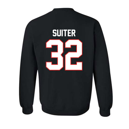 Texas Tech - NCAA Baseball : Bryce Suiter - Sports Shersey Crewneck Sweatshirt-1