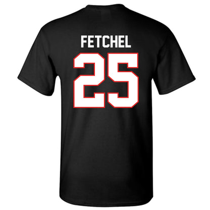 Texas Tech - NCAA Baseball : Zach Fetchel - Sports Shersey T-Shirt-1