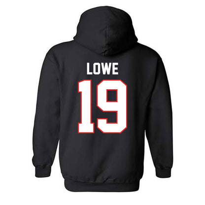 Texas Tech - NCAA Baseball : Jonny Lowe - Sports Shersey Hooded Sweatshirt-1