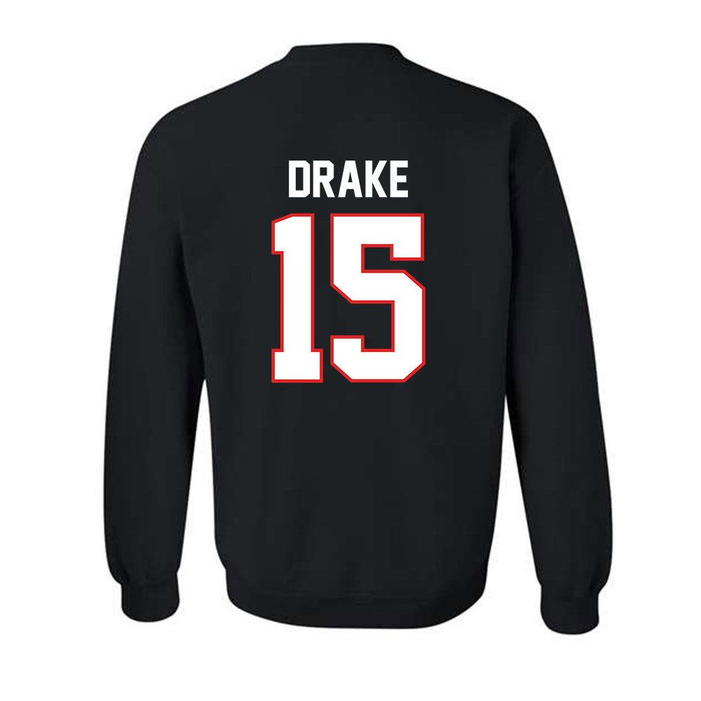 Texas Tech - NCAA Baseball : JT Drake - Sports Shersey Crewneck Sweatshirt-1