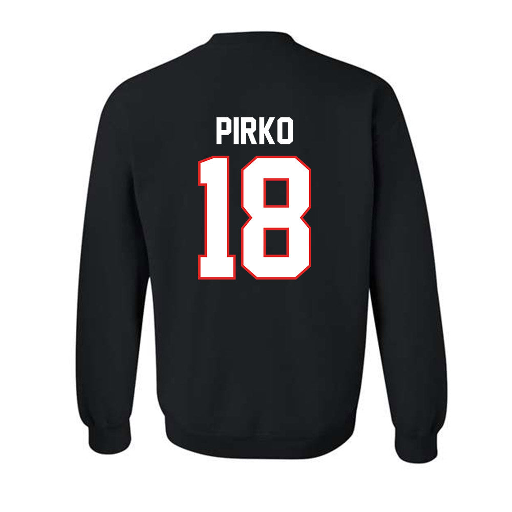 Texas Tech - NCAA Baseball : lukas pirko - Sports Shersey Crewneck Sweatshirt-1