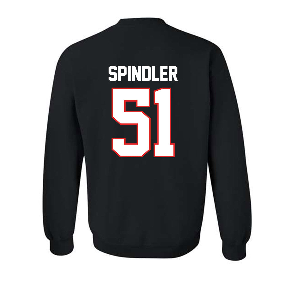 Texas Tech - NCAA Baseball : Jake Spindler - Sports Shersey Crewneck Sweatshirt-1