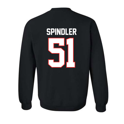 Texas Tech - NCAA Baseball : Jake Spindler - Sports Shersey Crewneck Sweatshirt-1