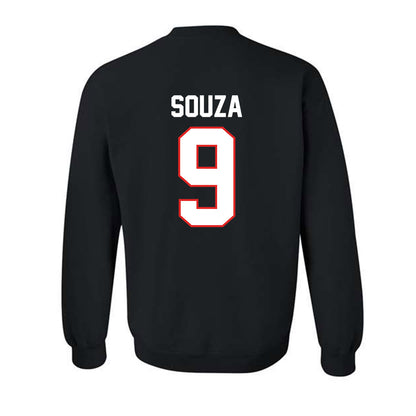 Texas Tech - NCAA Baseball : Jace Souza - Sports Shersey Crewneck Sweatshirt-1