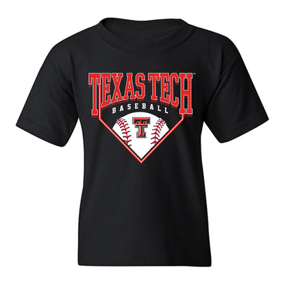 Texas Tech - NCAA Baseball : Davis Rivers - Sports Shersey Youth T-Shirt-0