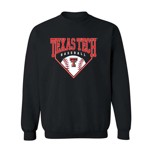 Texas Tech - NCAA Baseball : Tj Pompey - Sports Shersey Crewneck Sweatshirt