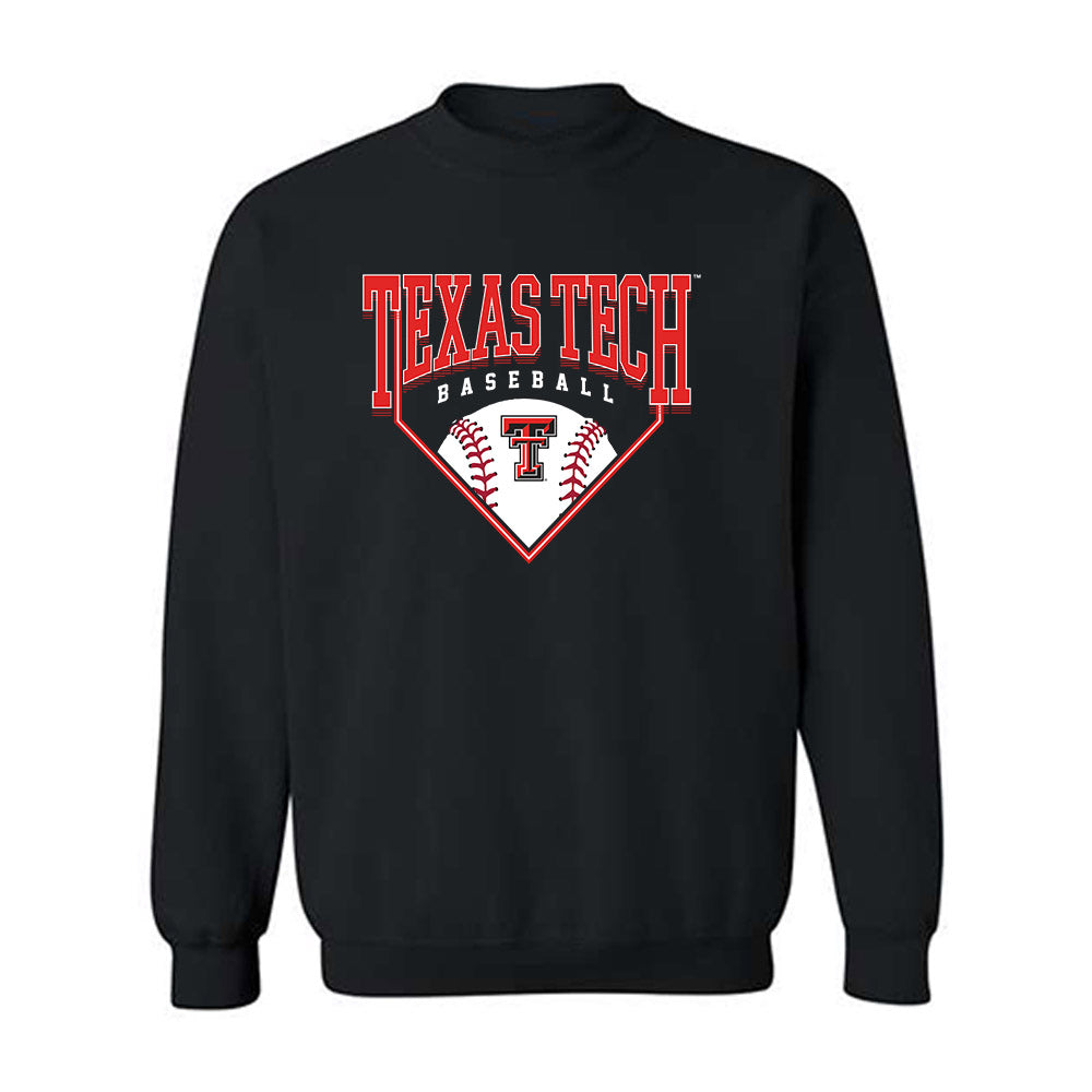 Texas Tech - NCAA Baseball : Logan Addison - Sports Shersey Crewneck Sweatshirt-0