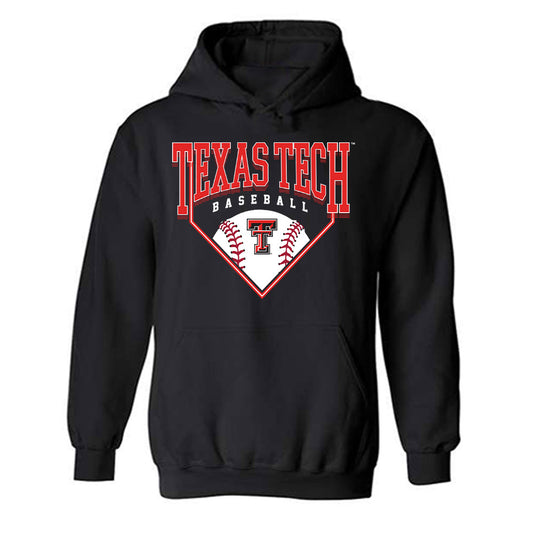 Texas Tech - NCAA Baseball : Timothy Pompey - Sports Shersey Hooded Sweatshirt-0