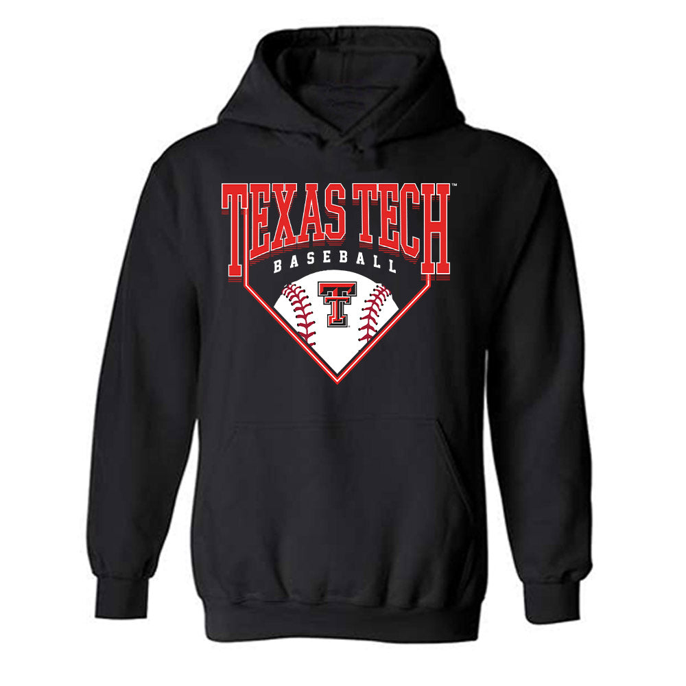 Texas Tech - NCAA Baseball : Ryan Jones - Sports Shersey Hooded Sweatshirt