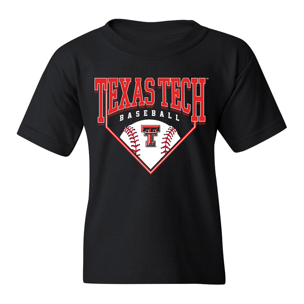 Texas Tech - NCAA Baseball : Tj Pompey - Sports Shersey Youth T-Shirt