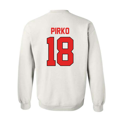 Texas Tech - NCAA Baseball : lukas pirko - Sports Shersey Crewneck Sweatshirt-1