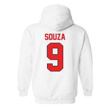 Texas Tech - NCAA Baseball : Jace Souza - Sports Shersey Hooded Sweatshirt-1