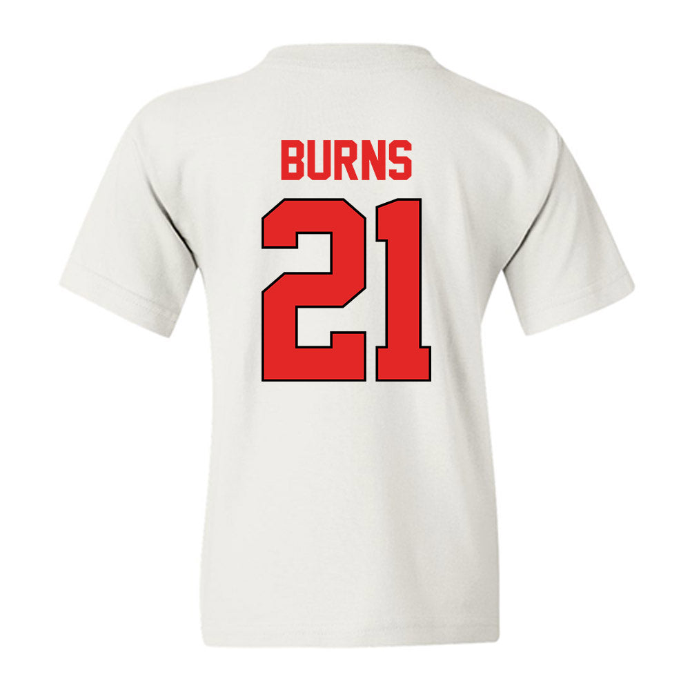 Texas Tech - NCAA Baseball : Jackson Burns - Sports Shersey Youth T-Shirt-1