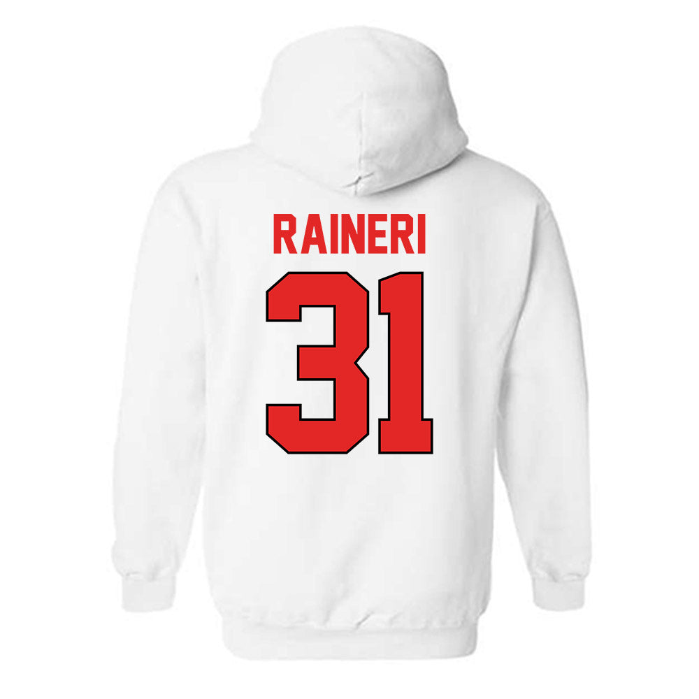 Texas Tech - NCAA Baseball : Kaysen Raineri - Sports Shersey Hooded Sweatshirt-1