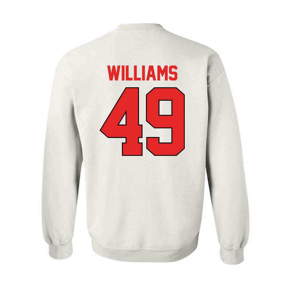 Texas Tech - NCAA Baseball : Carter Williams - Sports Shersey Crewneck Sweatshirt-1