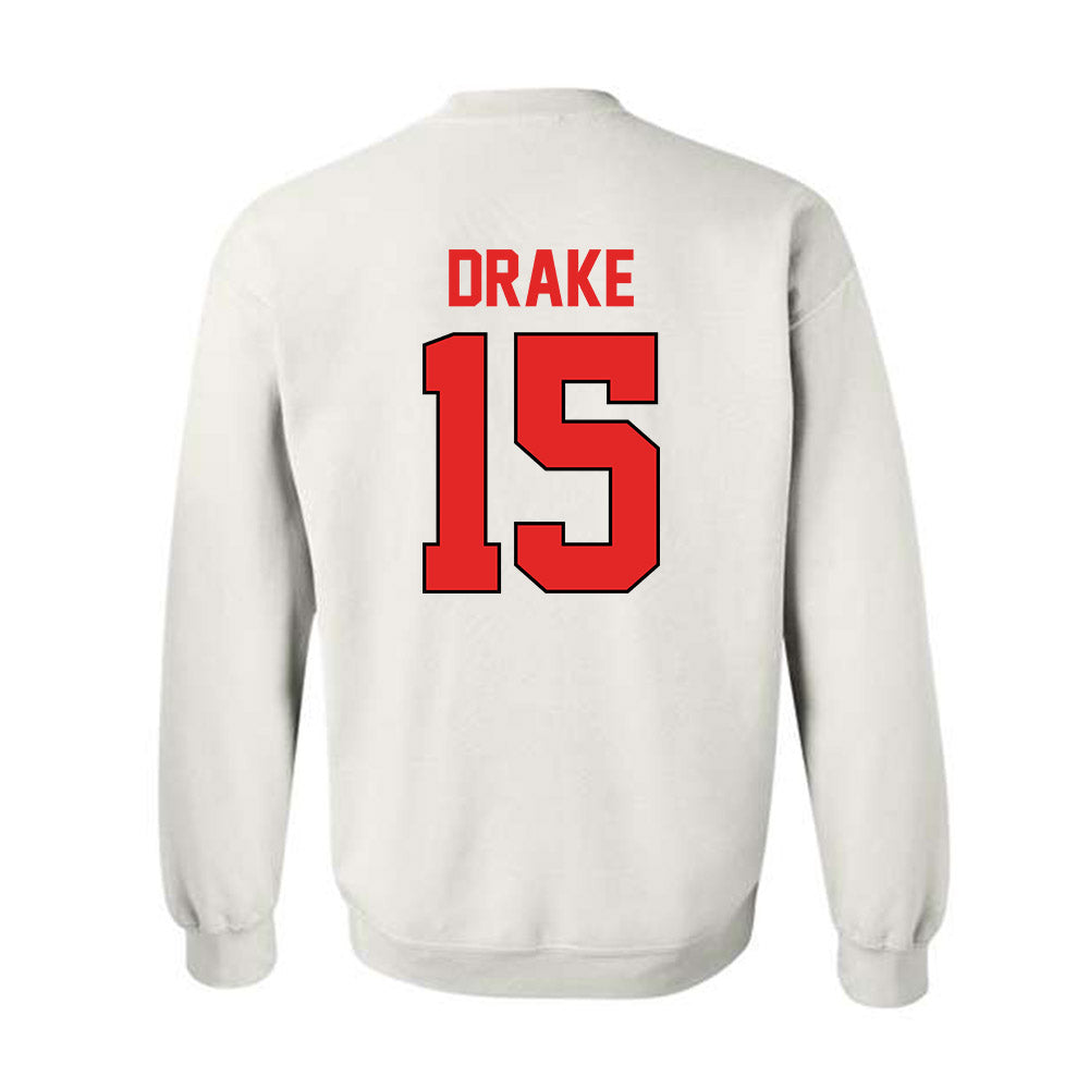 Texas Tech - NCAA Baseball : JT Drake - Sports Shersey Crewneck Sweatshirt-1