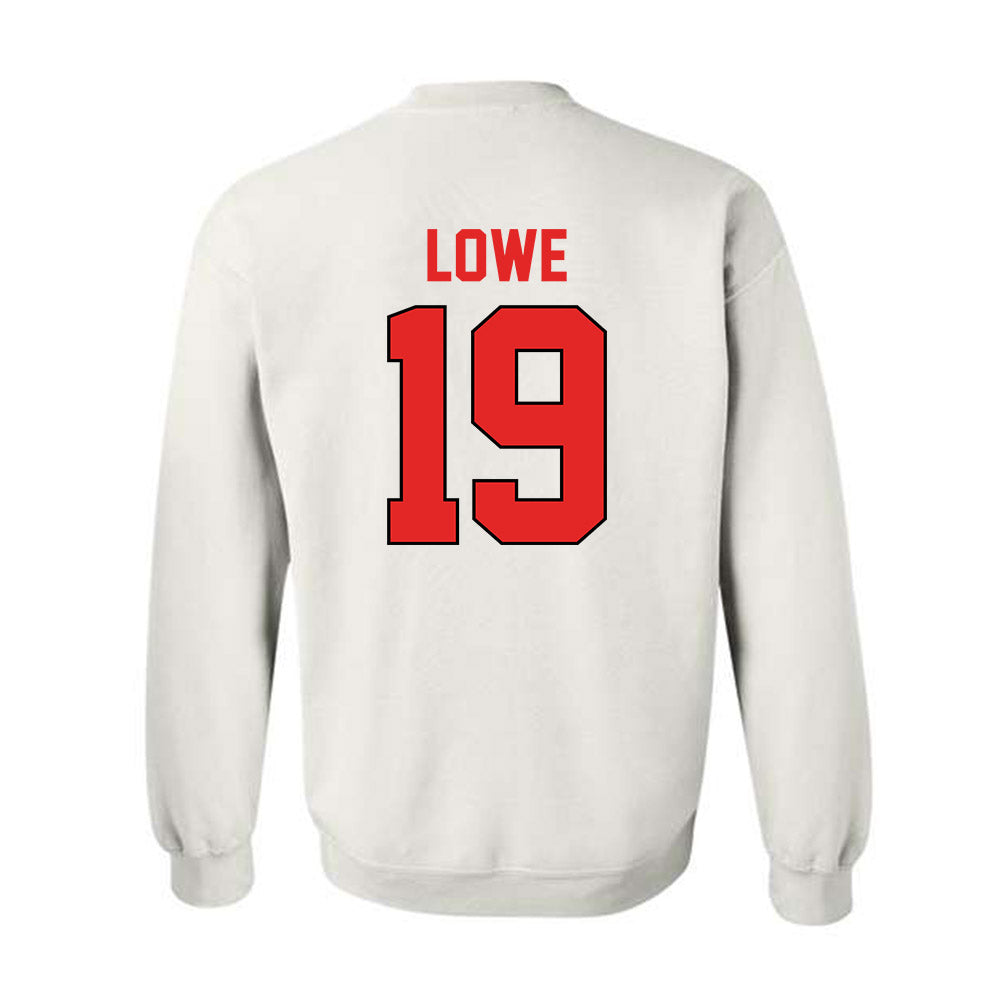 Texas Tech - NCAA Baseball : Jonny Lowe - Sports Shersey Crewneck Sweatshirt-1