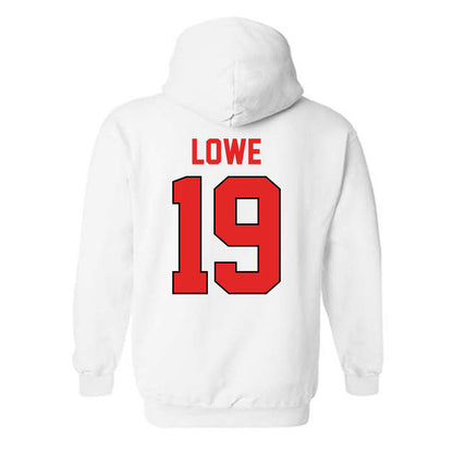Texas Tech - NCAA Baseball : Jonny Lowe - Sports Shersey Hooded Sweatshirt-1