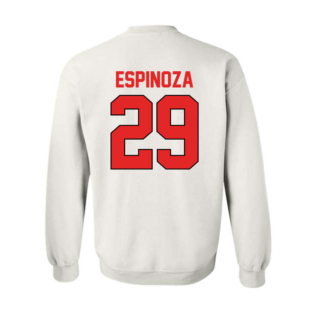 Texas Tech - NCAA Baseball : Jorden Espinoza - Sports Shersey Crewneck Sweatshirt-1