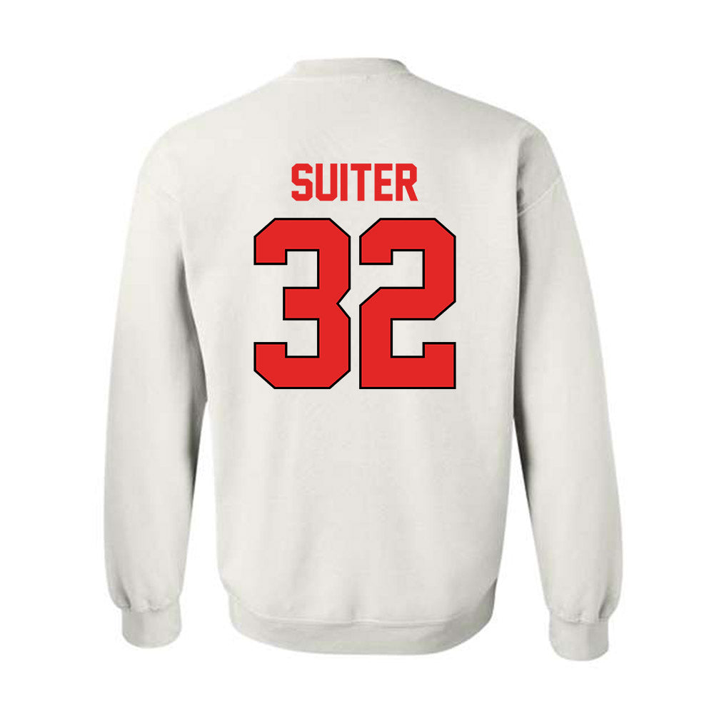 Texas Tech - NCAA Baseball : Bryce Suiter - Sports Shersey Crewneck Sweatshirt-1