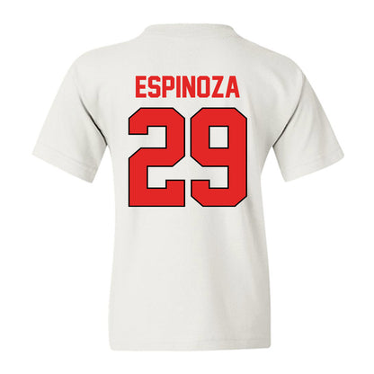 Texas Tech - NCAA Baseball : Jorden Espinoza - Sports Shersey Youth T-Shirt-1