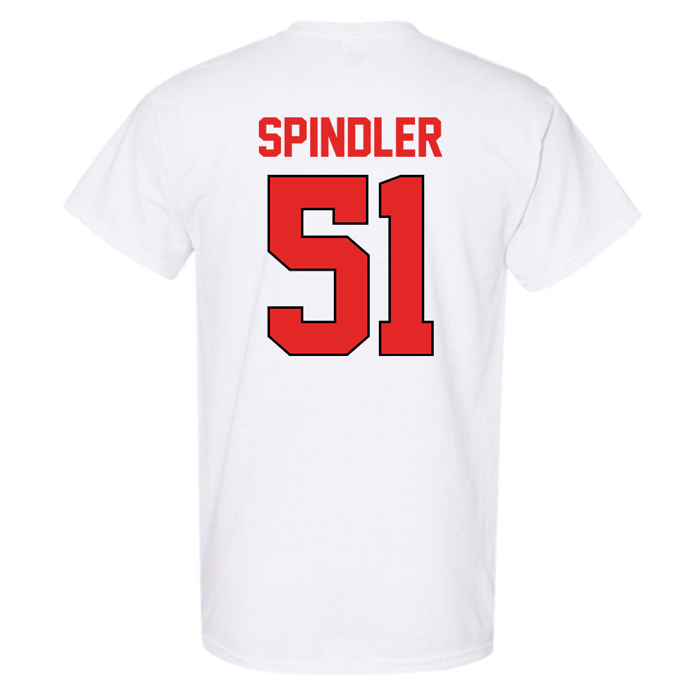 Texas Tech - NCAA Baseball : Jake Spindler - Sports Shersey T-Shirt-1