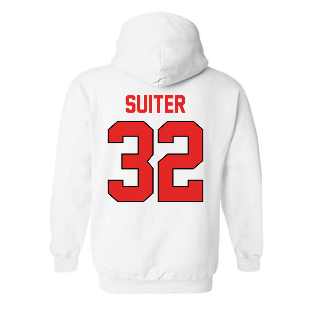 Texas Tech - NCAA Baseball : Bryce Suiter - Sports Shersey Hooded Sweatshirt-1
