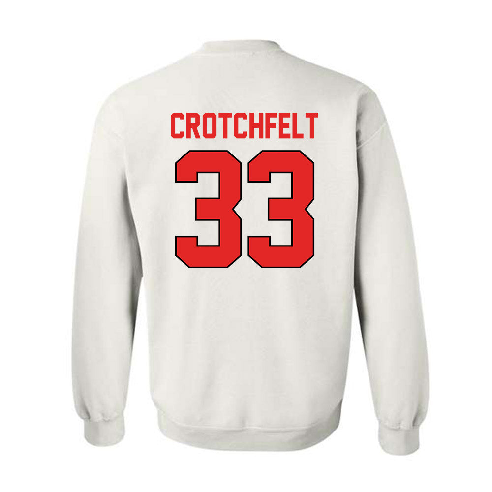 Texas Tech - NCAA Baseball : Zach Crotchfelt - Sports Shersey Crewneck Sweatshirt-1