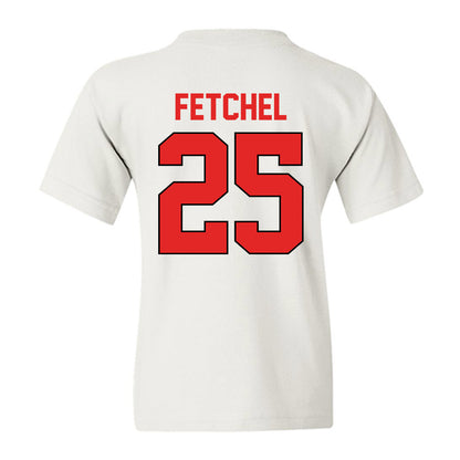 Texas Tech - NCAA Baseball : Zach Fetchel - Sports Shersey Youth T-Shirt-1