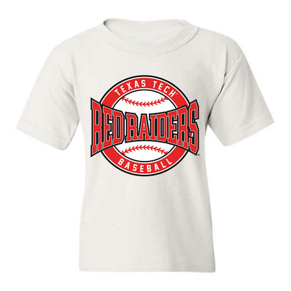 Texas Tech - NCAA Baseball : Logan Addison - Sports Shersey Youth T-Shirt-0