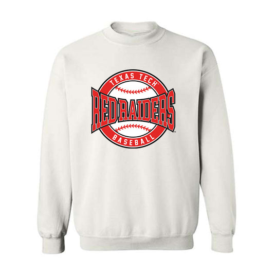 Texas Tech - NCAA Baseball : Davis Rivers - Sports Shersey Crewneck Sweatshirt-0