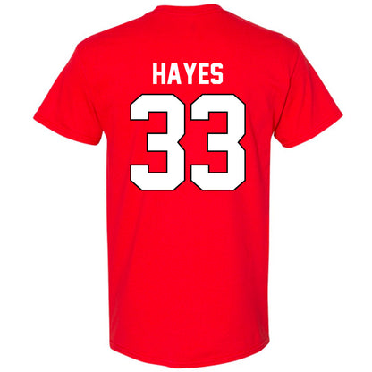 Texas Tech - NCAA Baseball : Adam Hayes - Sports Shersey T-Shirt-1