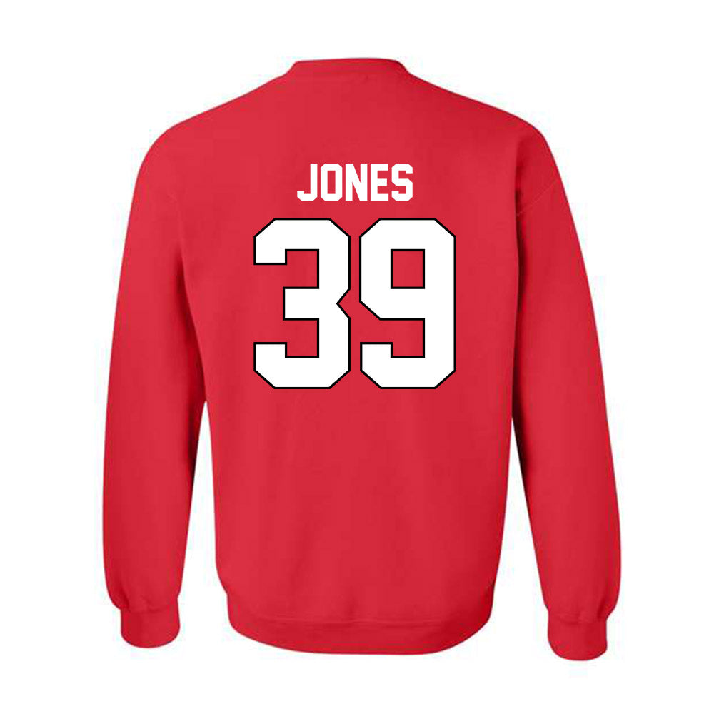 Texas Tech - NCAA Baseball : Ryan Jones - Sports Shersey Crewneck Sweatshirt