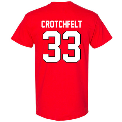 Texas Tech - NCAA Baseball : Zach Crotchfelt - Sports Shersey T-Shirt-1