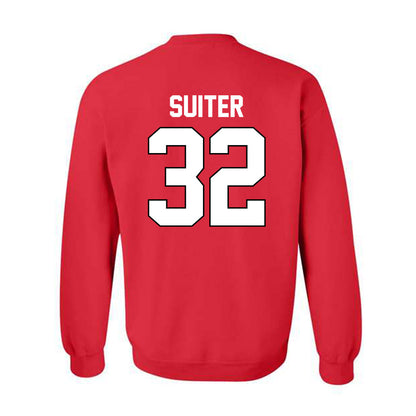 Texas Tech - NCAA Baseball : Bryce Suiter - Sports Shersey Crewneck Sweatshirt-1