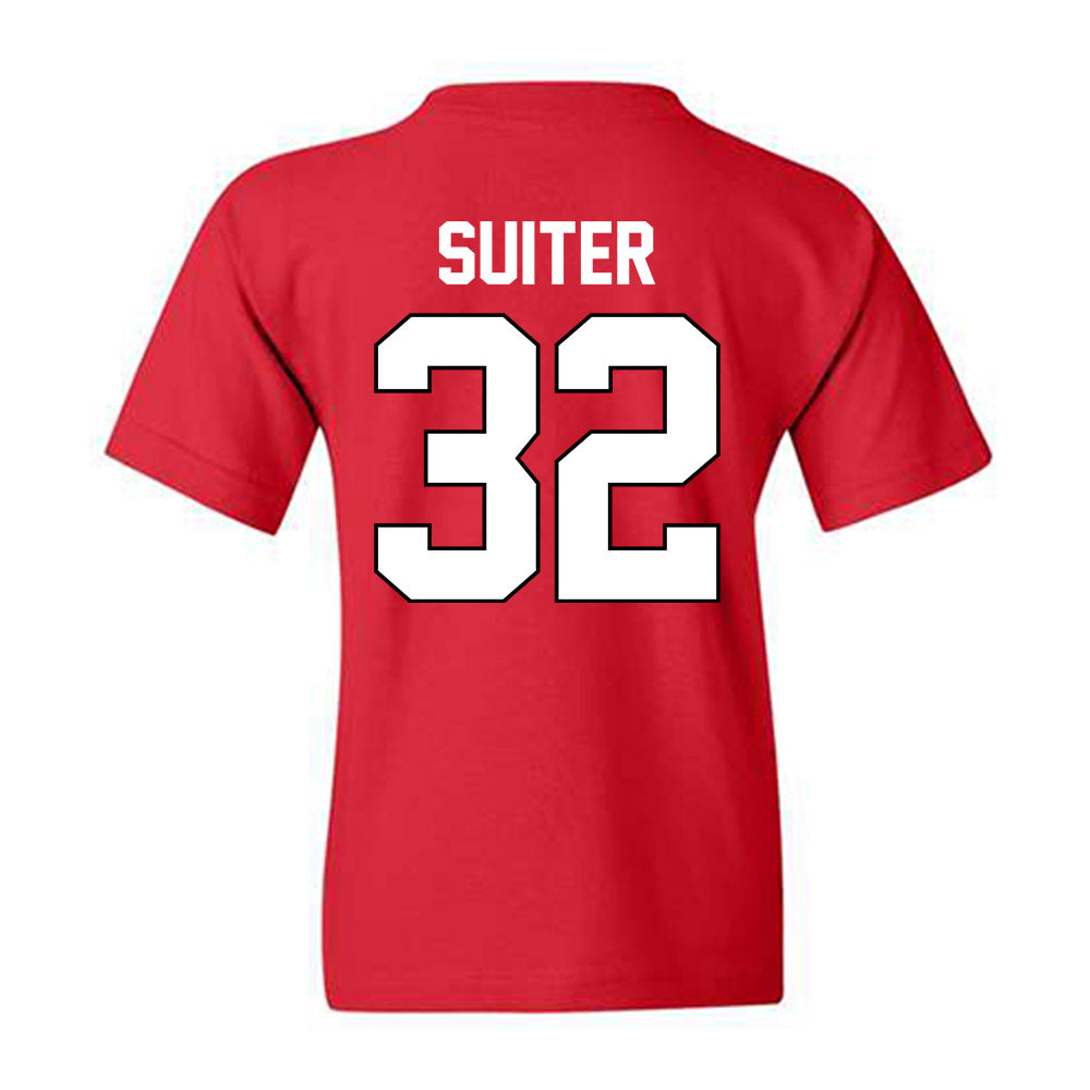 Texas Tech - NCAA Baseball : Bryce Suiter - Sports Shersey Youth T-Shirt-1