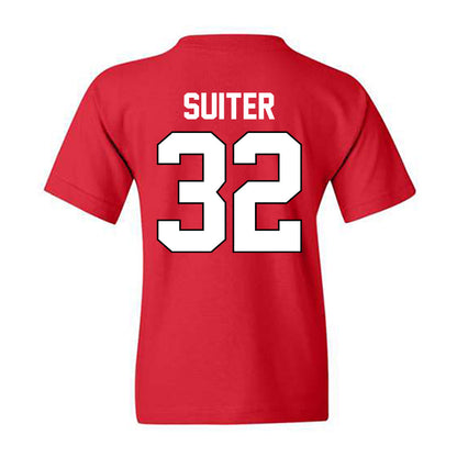 Texas Tech - NCAA Baseball : Bryce Suiter - Sports Shersey Youth T-Shirt-1